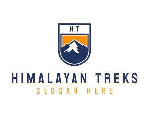 Mountain Hike Adventure logo design