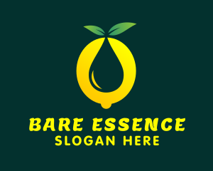 Lemon Citrus Essence  logo design