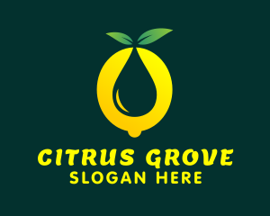 Citrus - Lemon Citrus Essence logo design