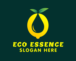 Lemon Citrus Essence  logo design