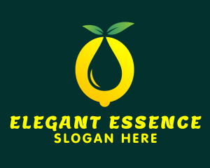 Lemon Citrus Essence  logo design