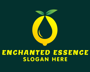 Lemon Citrus Essence  logo design