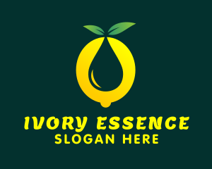 Lemon Citrus Essence  logo design