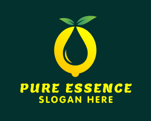 Essence - Lemon Citrus Essence logo design