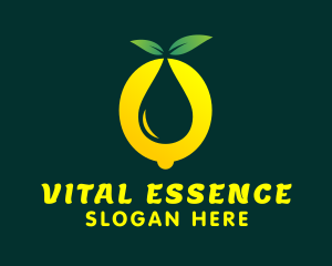 Essence - Lemon Citrus Essence logo design