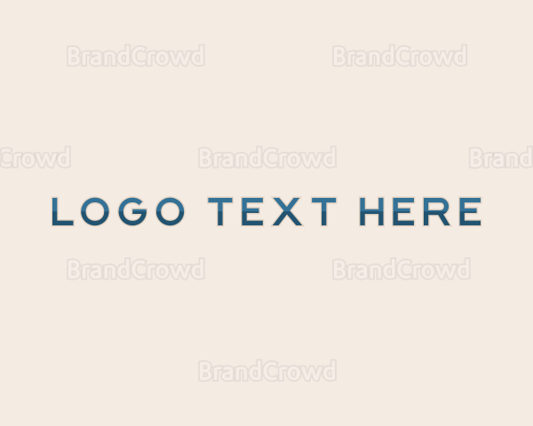 Professional Minimalist Brand Logo