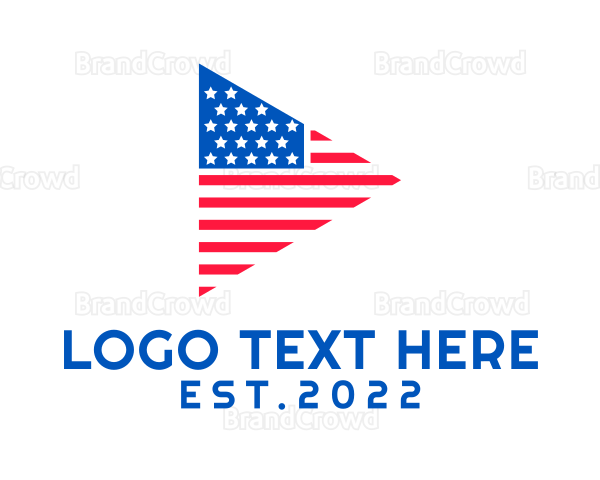 USA Country Flag Logo