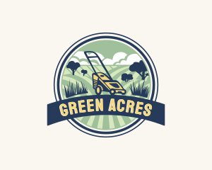 Grass - Garden Grass Lawn logo design