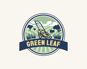 Evergreen - Garden Grass Lawn logo design