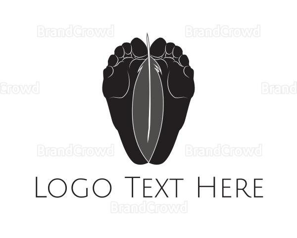 Feet Feather Reflexology Logo