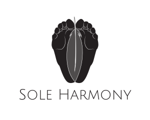 Reflexology - Feet Feather Reflexology logo design