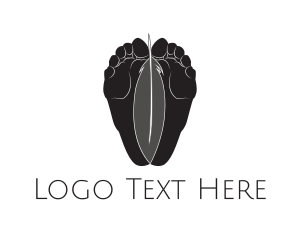 Feet Feather Reflexology Logo