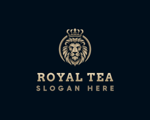 Royal Crown Lion logo design