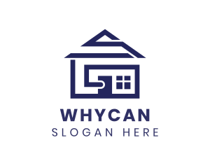 Property - Village House Structure logo design