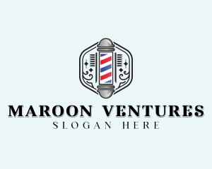 Comb Stylist Barber Logo