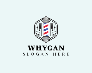 Comb Stylist Barber Logo