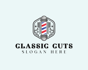 Comb Stylist Barber logo design