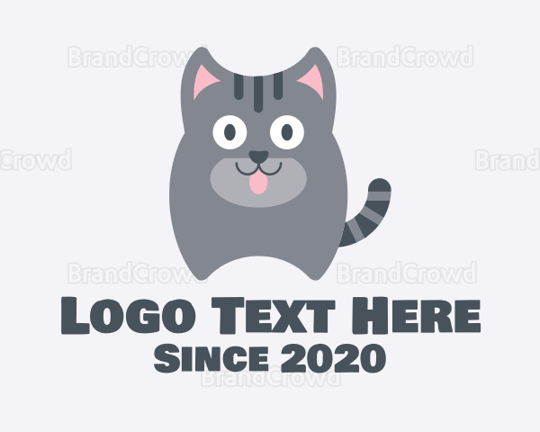 Cat Animal Shelter Logo
