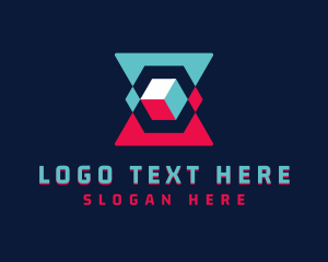 Anaglyph - Artificial Intelligence Programming logo design