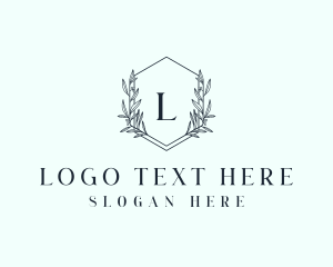 Emblem - Floral Wedding Styling logo design