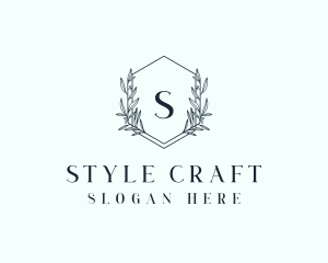 Floral Wedding Styling logo design