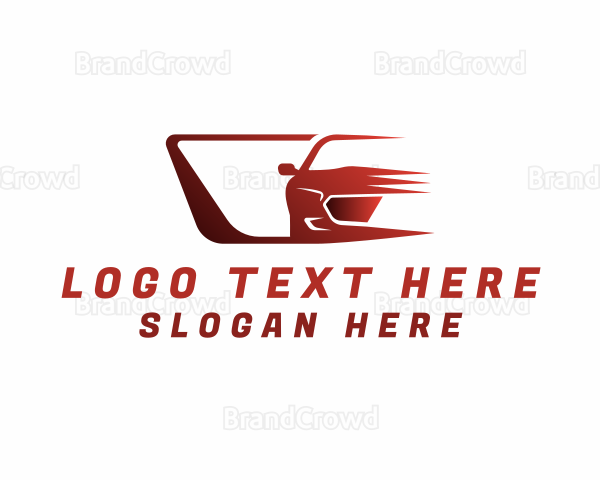 Sports Car Vehicle Race Logo