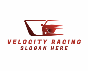 Sports Car Vehicle Race logo design