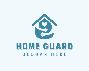 Heart Home Care  logo design