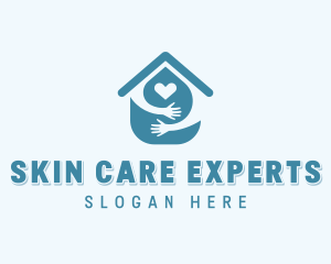 Heart Home Care  logo design