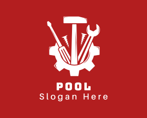 Tool - Labor Tool Cog logo design