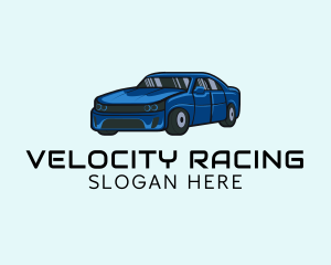 Drag Racing Motorsport logo design