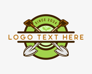 Shovel - Shovel Maintenance Landscaping logo design