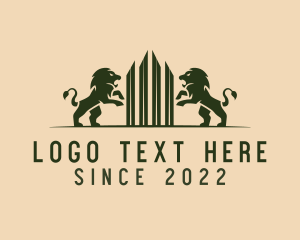 Development - Corporate Lion Tower logo design