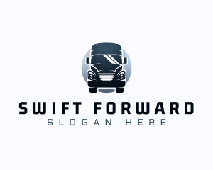 Forwarder - Courier Truck Automotive logo design