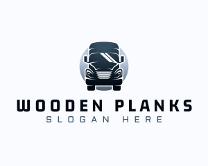 Courier Truck Automotive logo design