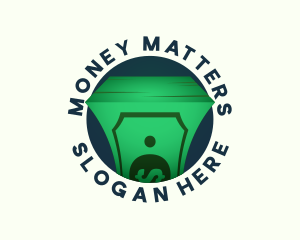 Pawnshop - Cash Money Stack logo design