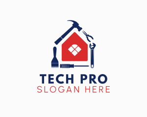 Home Renovation Tools logo design