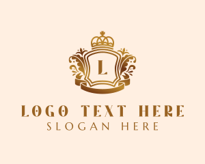 Boutique - Royal Premium Crest logo design