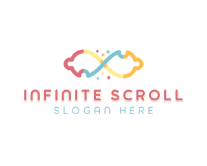 Infinity Puzzle Learning logo design