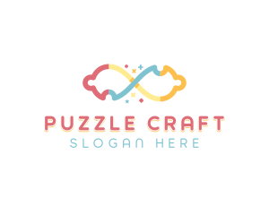 Infinity Puzzle Learning logo design