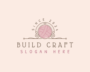 Yarn Crochet Crafting logo design