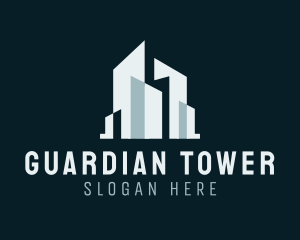 Building Tower Real Estate logo design