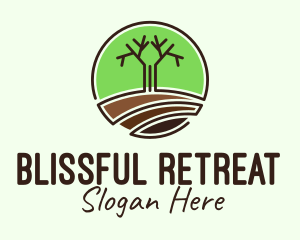 Forest Tree Planting Logo