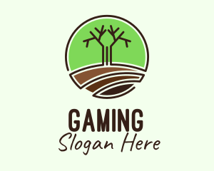 Forest Tree Planting Logo