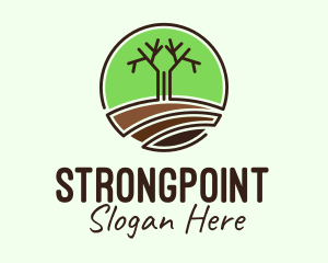 Forest Tree Planting Logo