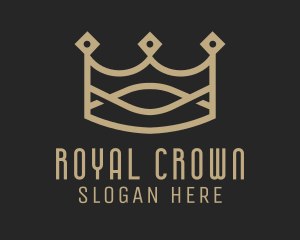 Luxury Royal Crown logo design