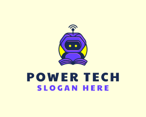 Educational - Robot Digital Learning logo design