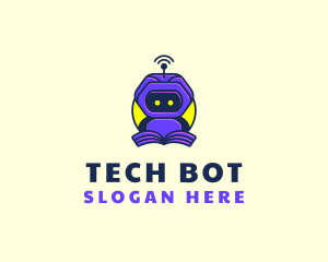 Robot Digital Learning logo design