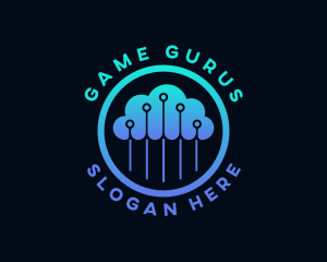 Gadget - Digital Cyber Cloud logo design