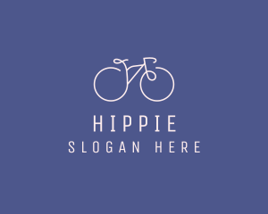 Minimalist Bicycle Bike Logo